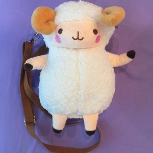 SHEIN White Sheep/Ram Crossbody Bag